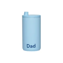 Hot Design Letters DAD Rejsekrus light blue