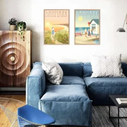 Sale ViSSEVASSE Danmark Ishuset plakat
