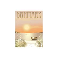 Sale ViSSEVASSE DANMARK klitterne plakat