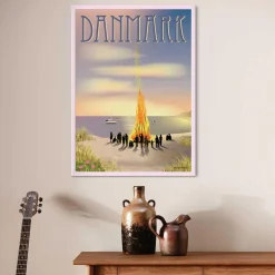 ViSSEVASSE Denmark Sankt Hans plakat> Plakater & Rammer