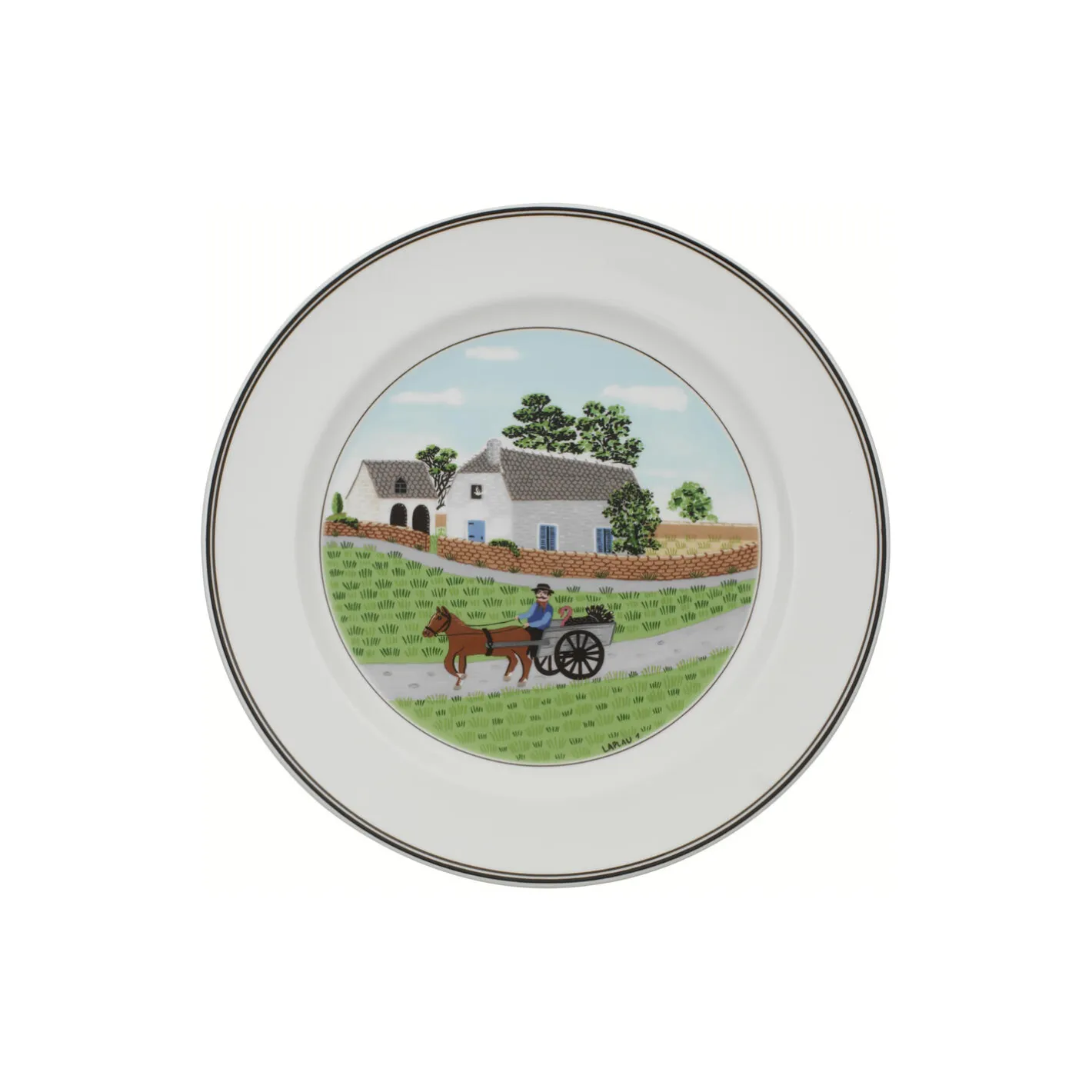Villeroy & Boch Design Naif tallerken Ø 27 cm, farmer> Tallerkener