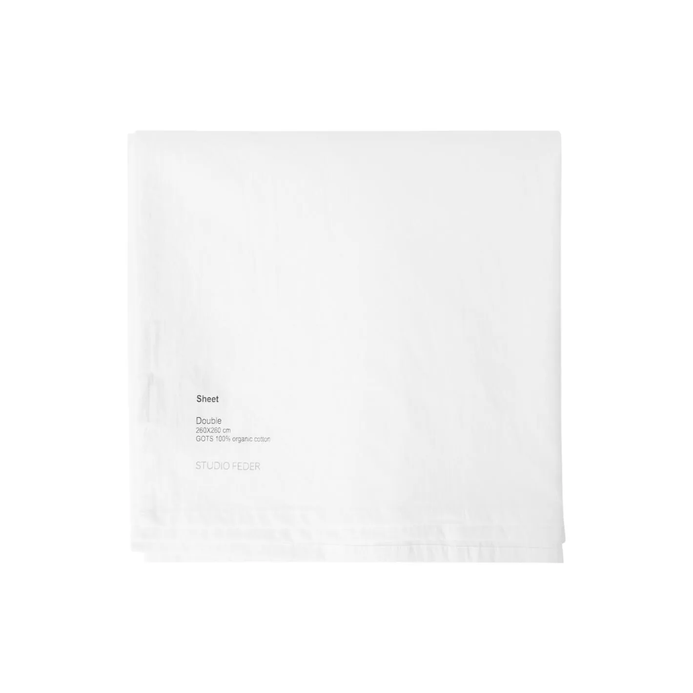 Clearance Studio Feder Dobbeltlagen, crisp white