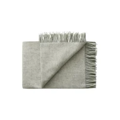 Clearance Silkeborg Uldspinderi Drejø plaid, 05202 sage