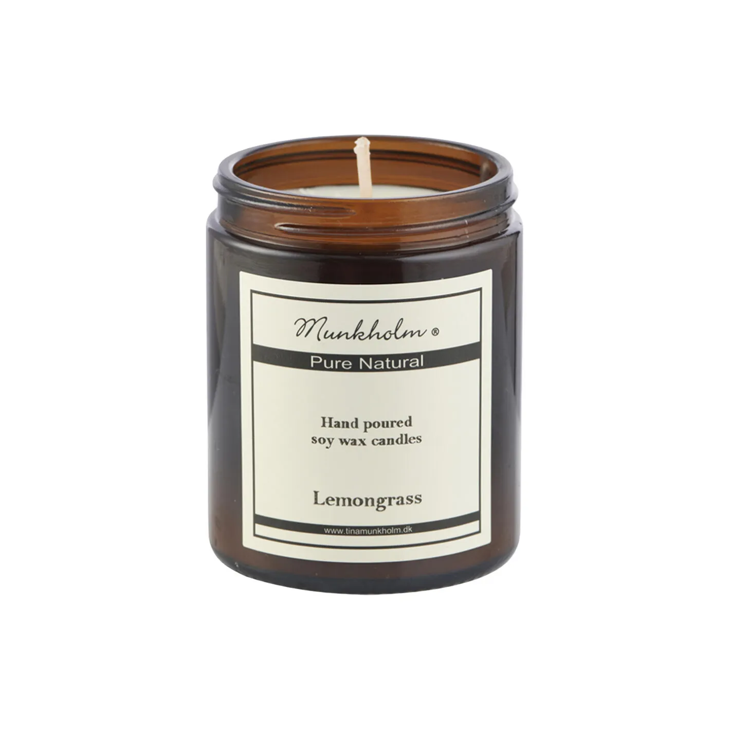 Munkholm Duftlys, lemon grass> Lys & Duftlys