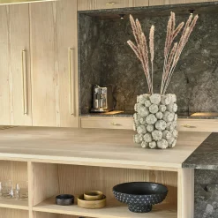 New Villa Collection Elha vase/skjuler, creme
