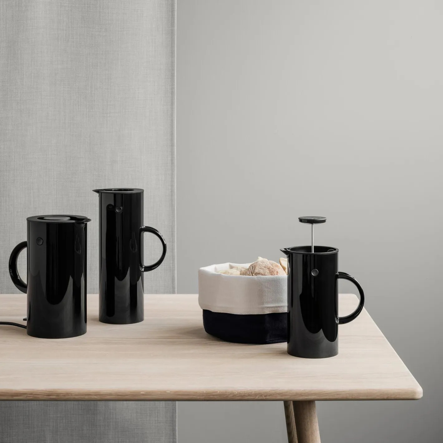 Hot Stelton EM77 Elkedel 1,5 L, black