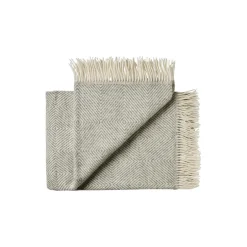 Online Silkeborg Uldspinderi Fanø plaid, 00109 light nordic grey