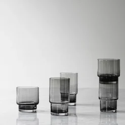 Clearance Normann Copenhagen Fit glas, smoke