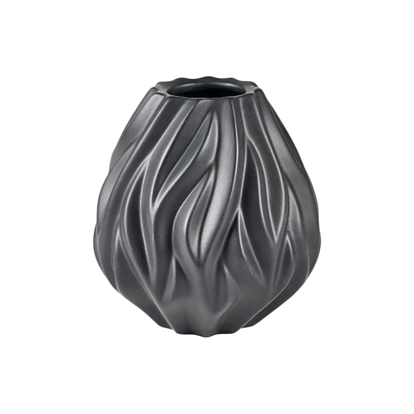 Morsø Flame vase, sort> Vaser