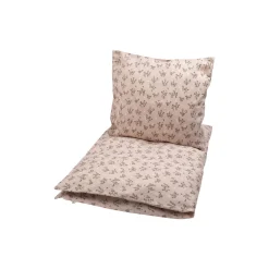 Müsli by Green Cotton FLORA junior sengetøj, nightingale/balsam cream/walnut>Børn Soveudstyr|Sengetøj