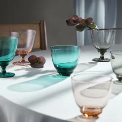 Holmegaard Flow glas på fod,><noscript><img width=