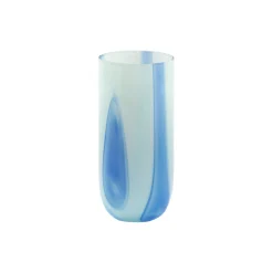 Kodanska Flow Longdrink, light blue w stripes> Glas