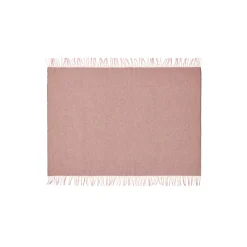 Silkeborg Uldspinderi Franja plaid, 01232 pink-brown
