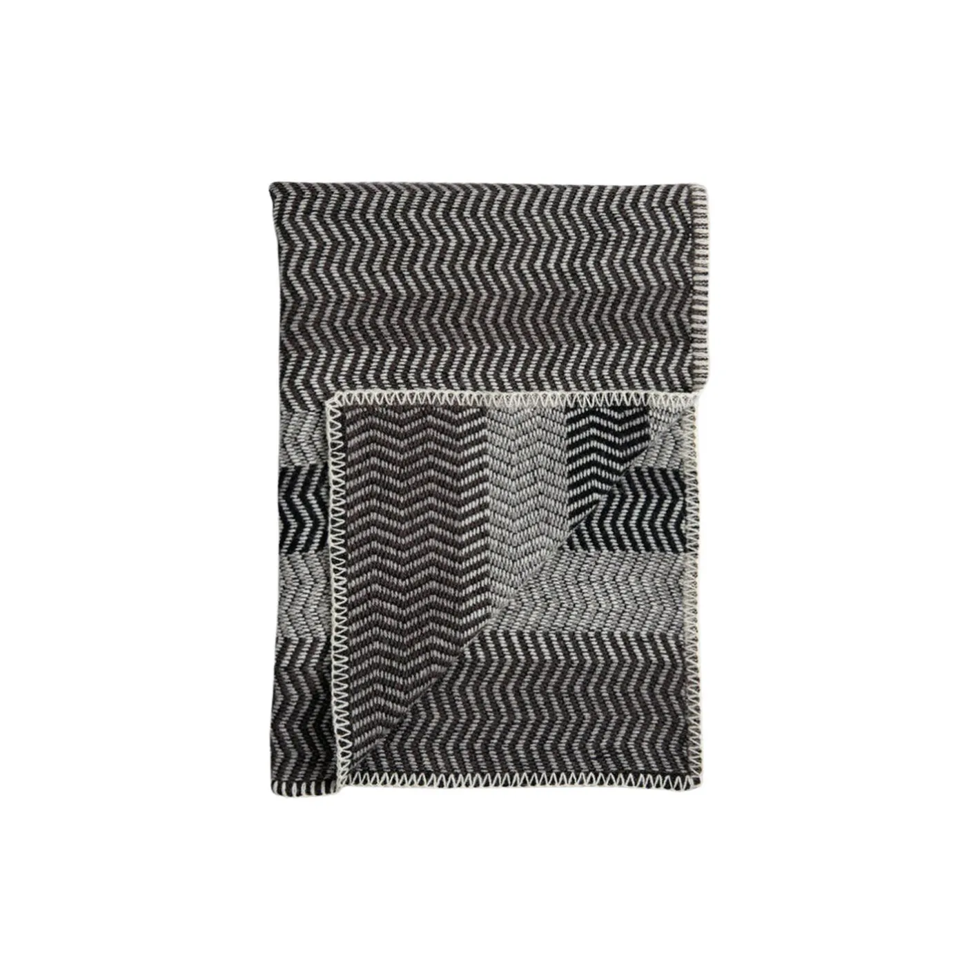 Sale Røros Tweed FRI Throw, gray day