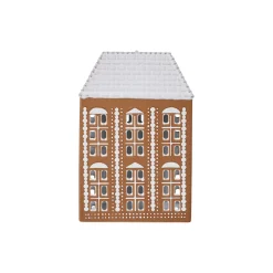Hot Kähler Gingerbread lyshus stor, brun