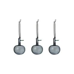 Sale Iittala Glasæbler 3-pak, grå