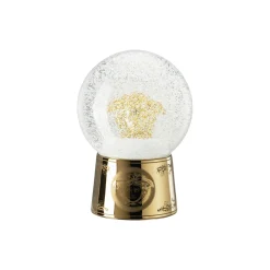 Rosenthal x Versace Golden Medusa Snow Globe><noscript><img width=