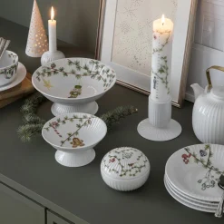Kähler Hammershøi Christmas opsats> Skåle & Fade