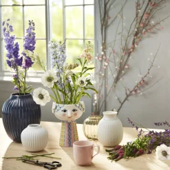 Kähler Hammershøi vase, antracitgrå> Vaser