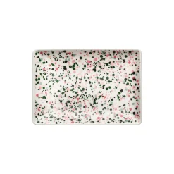 Clearance Iittala Helle A5 tallerken, pink-green