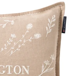 Lexington Herbarium Linen/Cotton Cushion Cover, beige/white><noscript><img width=