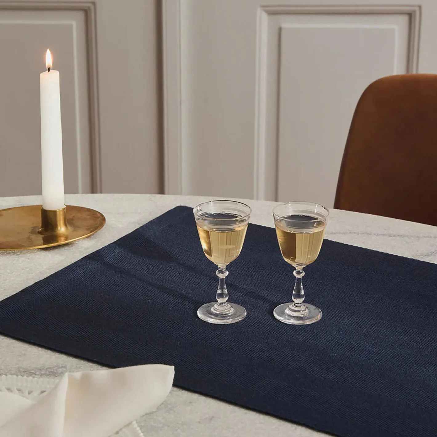 Georg Jensen Damask HERRINGBONE dækkeserviet,> Bordtekstiler