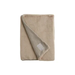 Lexington Hotel Faux Fur Blanket, lt beige> Plaider