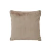 Lexington Hotel Faux Fur pudebetræk, lt beige> Pyntepuder & Hynder
