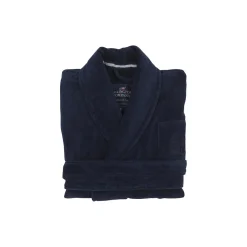 Lexington Hotel Velour badekåbe, dress blue