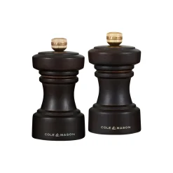 Discount Cole & Mason Hoxton Salt and pepper set, mørk brun