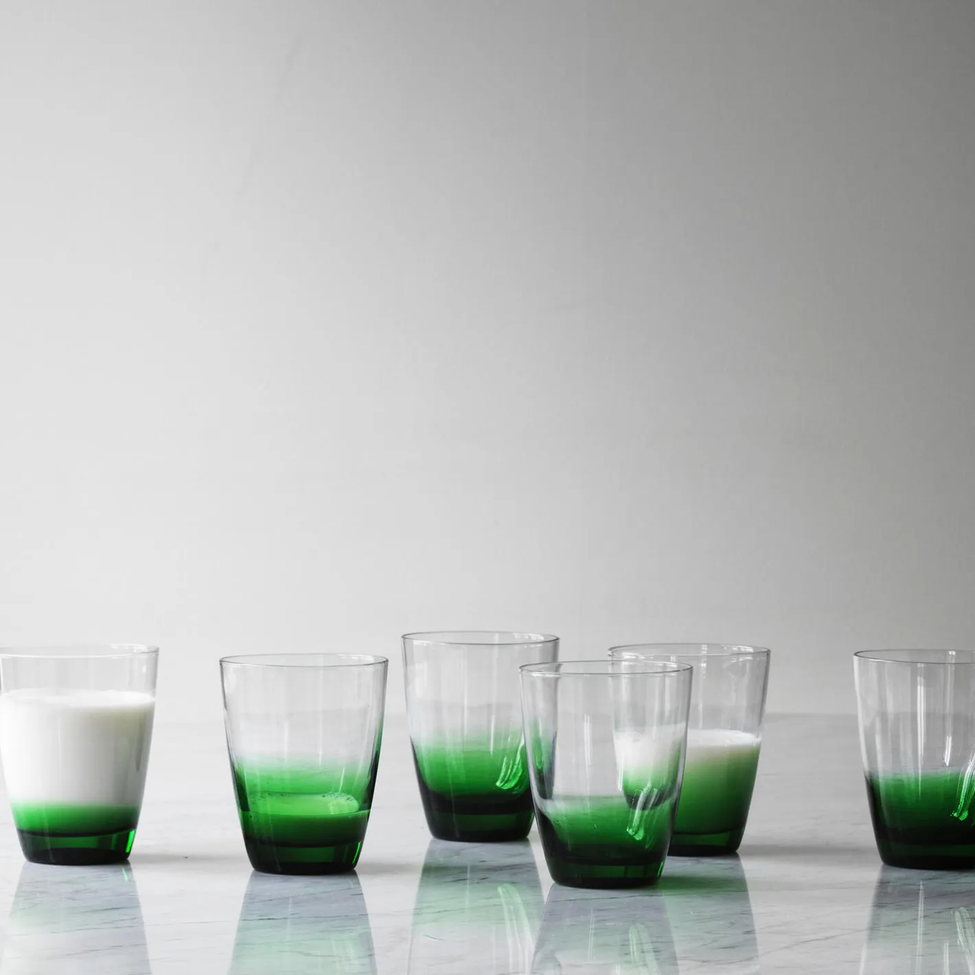 Normann Copenhagen Hue glas, green> Glas