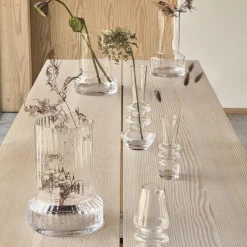 Villa Collection Hvils vase med riller> Vaser