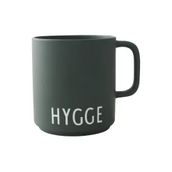 Online Design Letters HYGGE favoritkop med hank, dark green