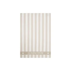 Sale Lexington Icons Cotton Twill Waffle Striped viskestykke, beige/white