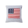 Lexington Icons Logo Art & Crafts pudebetræk, blue/white> Pyntepuder & Hynder