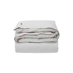 Lexington Icons Pin Point Gray Cotton Duvet Cover, gray> Sengetøj