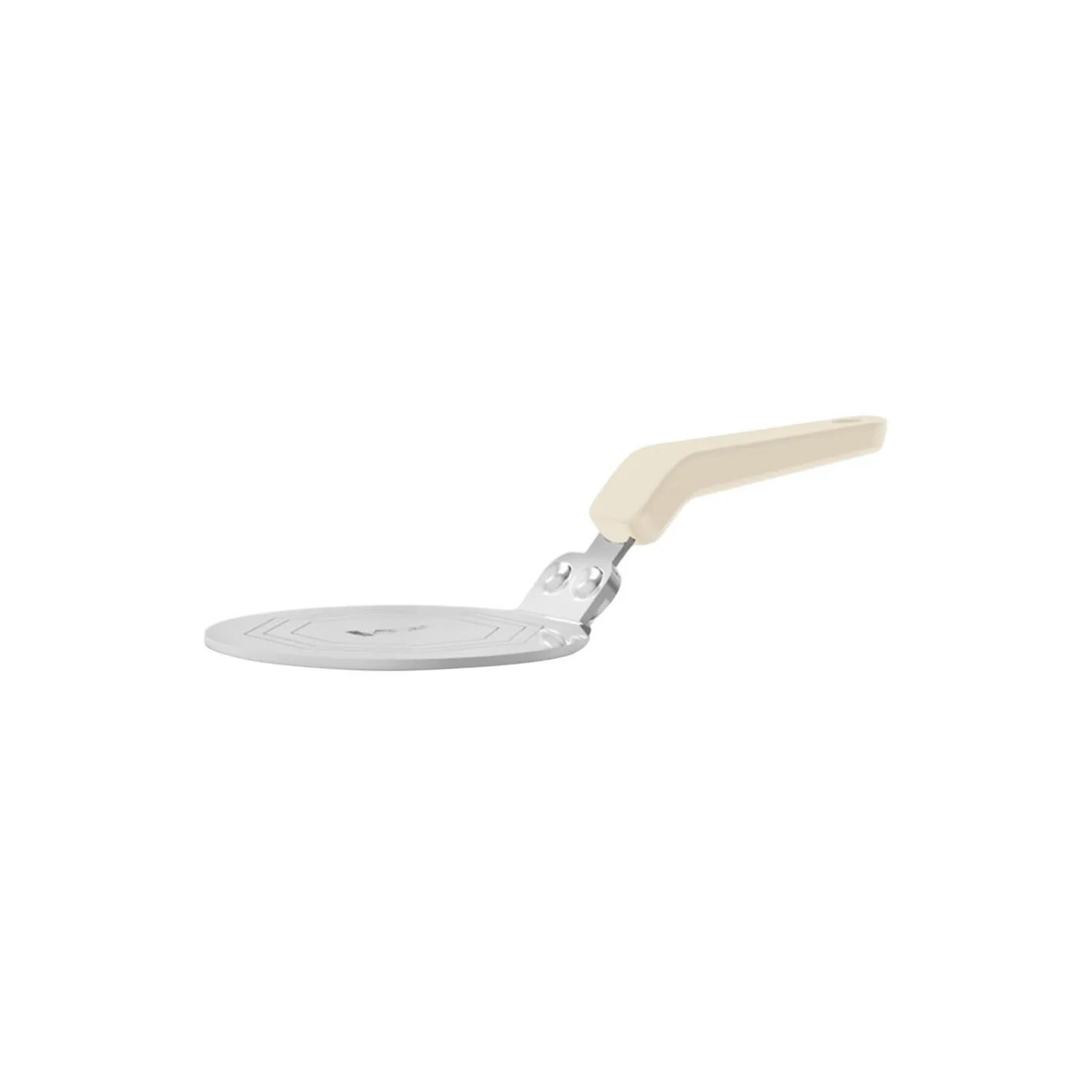 Clearance Bialetti Induktionsplade, sølv/creme sølv/creme