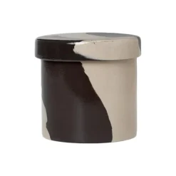 Discount Ferm Living Inlay Container, sand/brown
