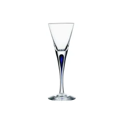 Best Orrefors Intermezzo Blue snapseglas