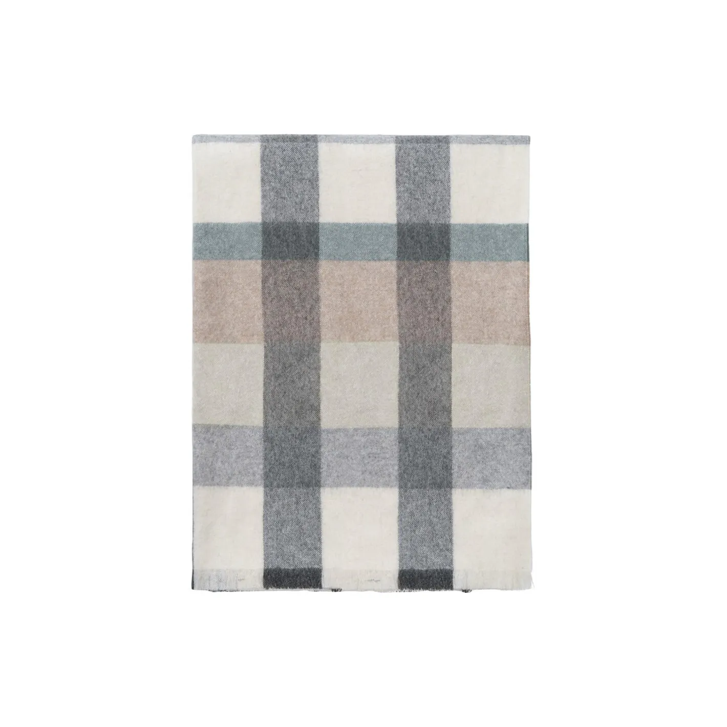 Hot ELVANG Intersection plaid, green/white/grey