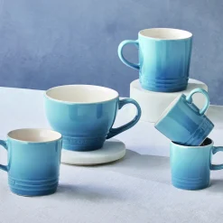 Best Le Creuset Jumbokop, chambray
