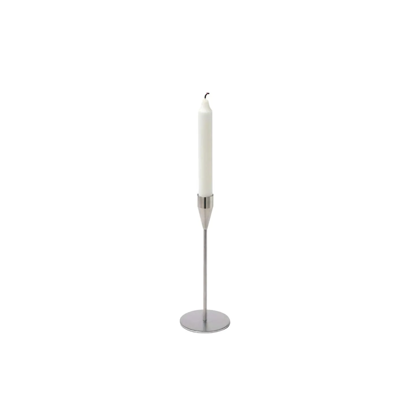 Piet Hein Jupiter lysestage 29 cm, rustfri stål> Lysestager