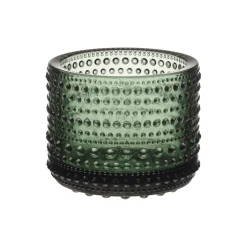 New Iittala Kastehelmi fyrfadsstage, pine green