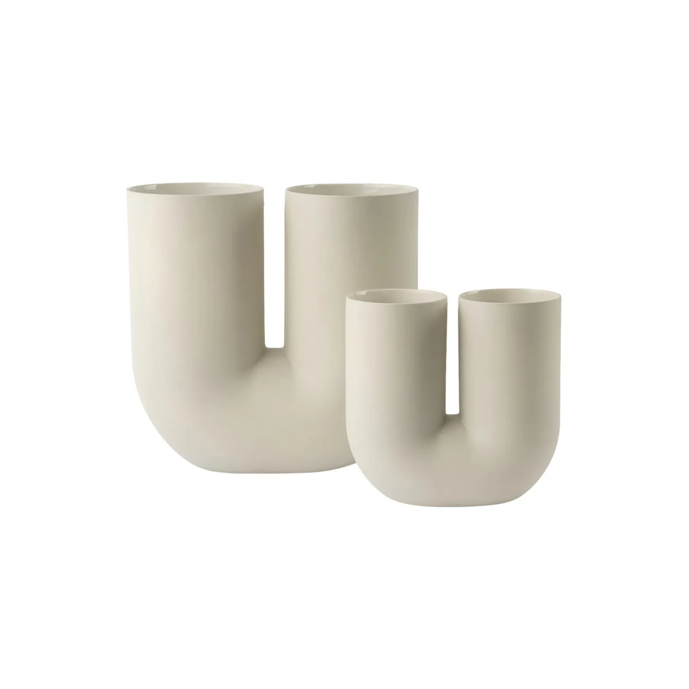 Muuto Kink Vase, sand> Vaser