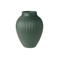 New Knabstrup Keramik Knabstrup vase ripple, mat celadon green