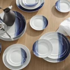 Georg Jensen KOPPEL frokosttallerken 22 cm, blå nuancer><noscript><img width=