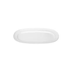 Best Georg Jensen KOPPEL ovalt serveringsfad 23 cm, hvid