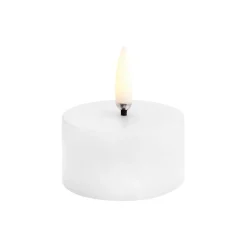 Best Uyuni Lighting LED Mini Pillar Candle 3 cm, nordic white