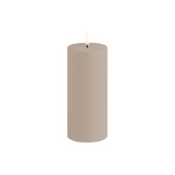 Uyuni Lighting LED Outdoor Pillar Candle 13 cm,> Lys & Duftlys