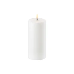 Uyuni Lighting LED Pillar Candle 10 cm,> Lys & Duftlys